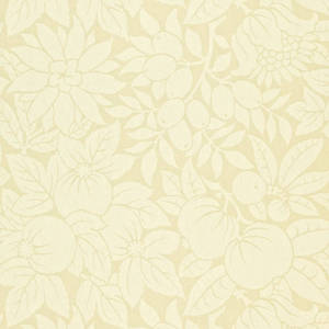 Cream Flowers Fruits Wallpaper