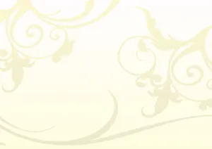 Cream Leaf Swirls Background Design Wallpaper