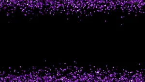 Create A Bewitching Effect With Purple Glitter