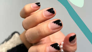 Create A Spooky Look With Halloween Nail Art Wallpaper