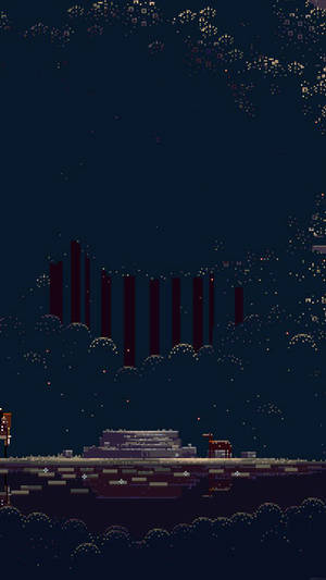 Creative 8 Bit Art Wallpaper