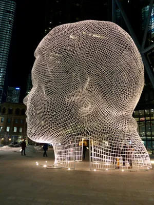 Creator And Viewers Alike Interact And Contemplate The Complexity Of Famous Installation Art Wallpaper