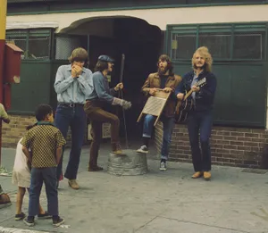 Creedence Clearwater Revival Band In Concert Wallpaper