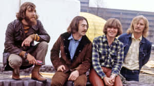 Creedence Clearwater Revival Band Outdoors Wallpaper