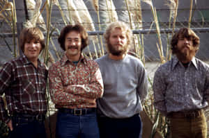 Creedence Clearwater Revival Band Portrait Wallpaper