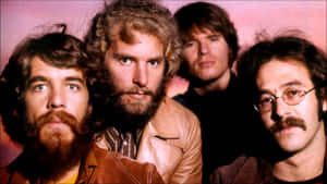 Creedence_ Clearwater_ Revival_ Band_ Portrait Wallpaper