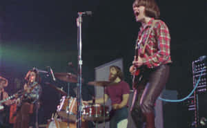 Creedence Clearwater Revival Live Performance Wallpaper