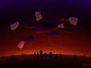 Creep It Real This Hallows Eve Wallpaper