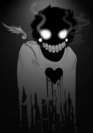 Creepy Black Anime Pfp Boy Wallpaper