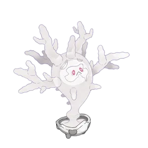 Creepy Cursola With Glowing Eyes Wallpaper