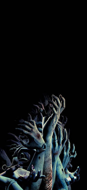 Creepy Hands Halloween Iphone Wallpaper