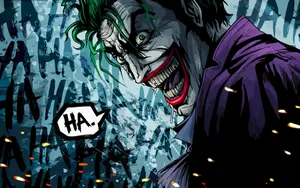 Creepy Joker Pfp From Comics Wallpaper