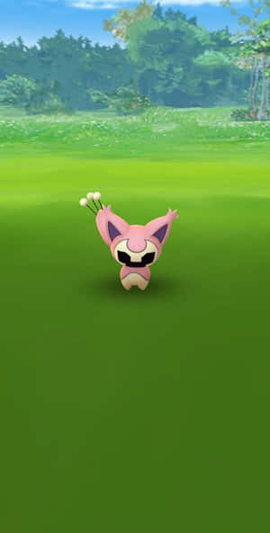 Creepy Skitty In Pokemon Go Wallpaper