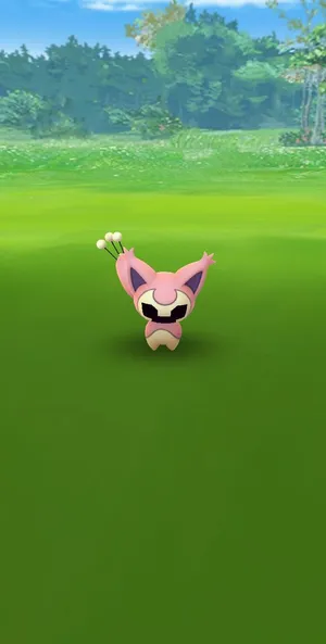Creepy Skitty In Pokemon Go Wallpaper