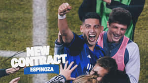 Cristian Espinoza Celebrates New Contract Wallpaper