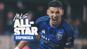 Cristian Espinoza M L S All Star Celebration Wallpaper