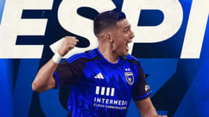 Cristian Espinoza Soccer Celebration Wallpaper