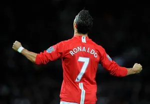 Cristiano Ronaldo Manchester United Back Shot Wallpaper