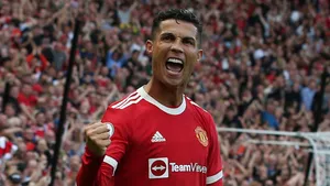 Cristiano Ronaldo Manchester United Goal Pose Wallpaper