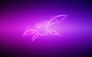 Crobat In Dark Purple Wallpaper