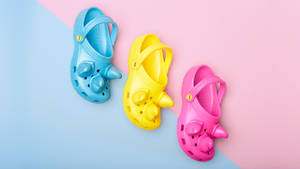 Crocs Footwear Peeps Wallpaper