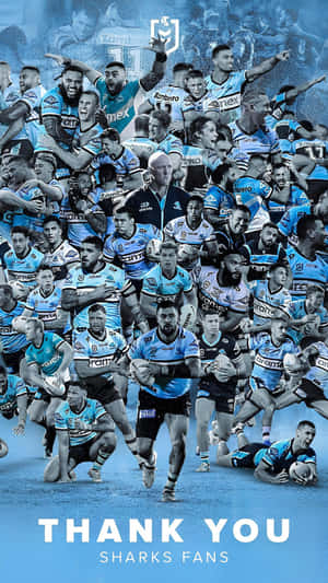 Cronulla Sharks Fan Tribute Wallpaper