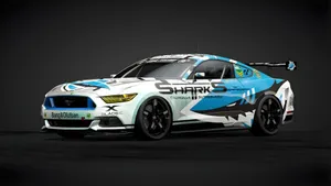 Cronulla Sharks Racing Car Wallpaper