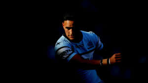 Cronulla Sharks Rugby Player Spotlight Wallpaper