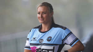 Cronulla Sharks Womens Player Wallpaper