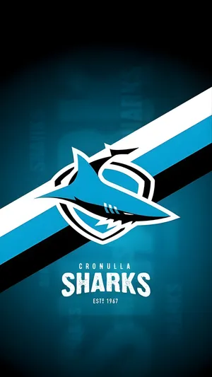 Cronulla Sutherland Sharks Logo Wallpaper