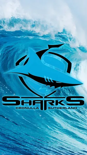 Cronulla Sutherland Sharks Logo Wallpaper