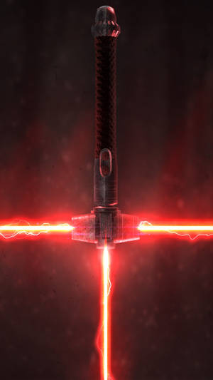 Cross Guard Lightsaber Star Wars Iphone Wallpaper