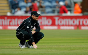 Crouching Martin Guptill Wallpaper