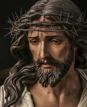 Crown Of Thorns Jesus Phone Wallpaper