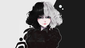 Cruella Anime Girl Wallpaper