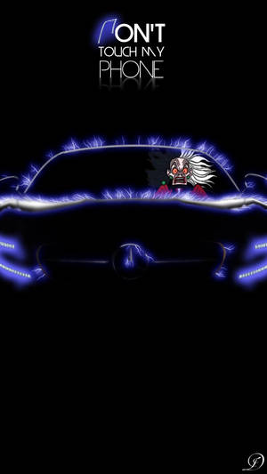 Cruella Funny Get Off My Phone Wallpaper