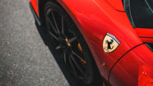 Cruise The Streets In Style With A Cool Ferrari Wallpaper