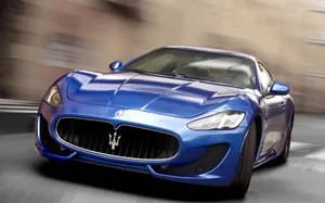 Cruise The Town In Style With This One-of-a-kind Maserati Gran Turismo Car Wallpaper