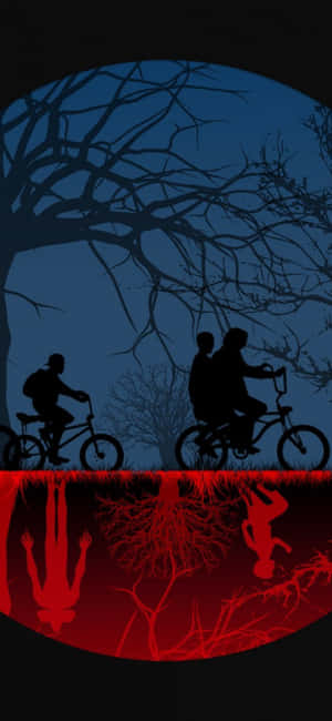 “cruising Around Town On The Stranger Things Bike.” Wallpaper