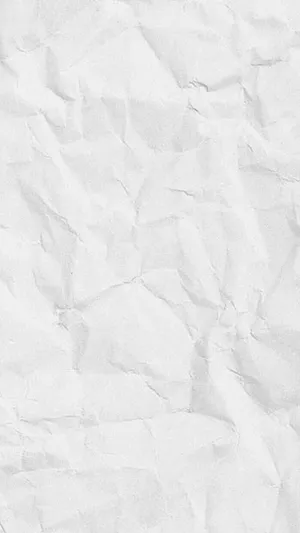 Crumpled Aesthetic White Paper Wallpaper