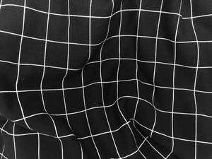 Crumpled Grid Aesthetic Black And White Laptop Wallpaper