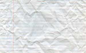 Crumpled Ruled Paper Background Wallpaper