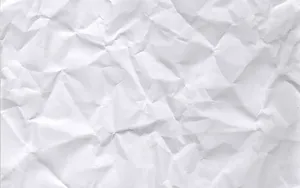 Crumpled White Paper Texture Wallpaper