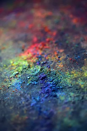 Crushed Powder From Happy Holi Hd Wallpaper