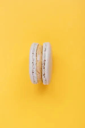 Crusty Cookie Yellow Portrait Wallpaper