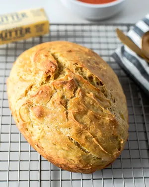 Crusty No Knead Bread Wallpaper