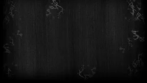 Cryptic Black Blank Frame Wallpaper