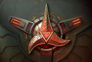 Cryptic Klingon Star Trek Wallpaper