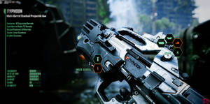 Crysis 3 4k Typhoon Gun Wallpaper