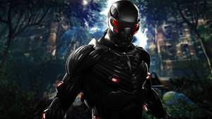 Crysis 3 Black Nanosuit 4k Wallpaper